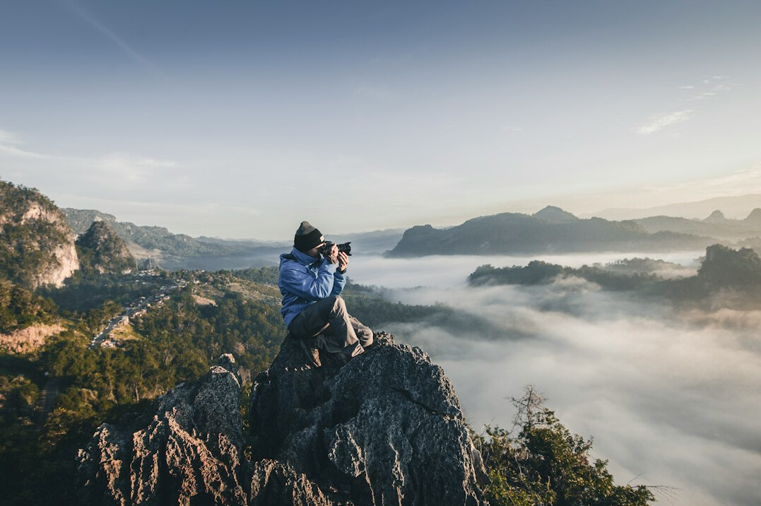 photographer taking pictures