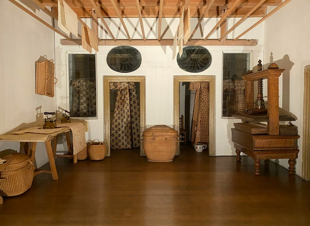 old polish house interior